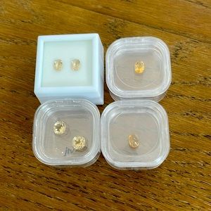 3 Matched Sets of Dorado Quartz Gemstones